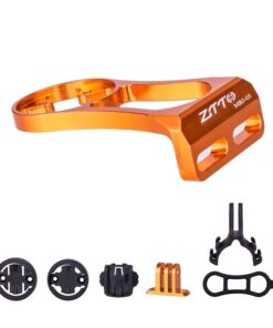 ZTTO Aluminium Out Front Stem Mount for Garmin Cycling Computers - Burnt Orange