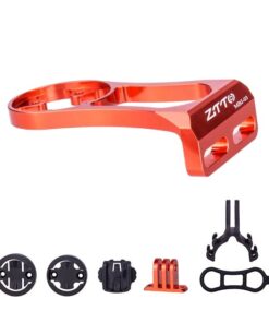 ZTTO Aluminium Out Front Stem Mount for Garmin Cycling Computers - Red