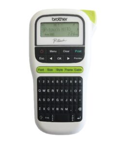 Brother PT-H110 Home and Small Office Label Printer - White/Grey