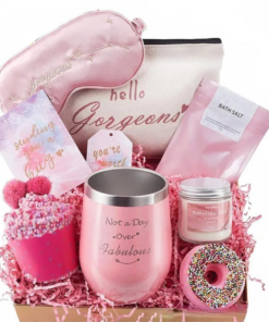 Women Spa Gifts Set Contains 9 Items Self Care Unique Female Birthday Gift
