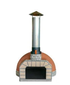 Wood-fired Pizza Oven (with stainless steel paddle and door fitted with thermostat)